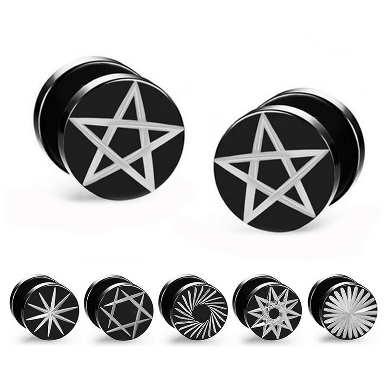Street Fashion Earrings - 1-delig Street pop Punk Dames Heren