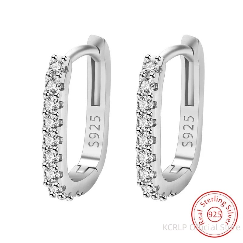 Street Fashion Earrings - Hoogwaardige 925 sterling zilveren kristallen mode