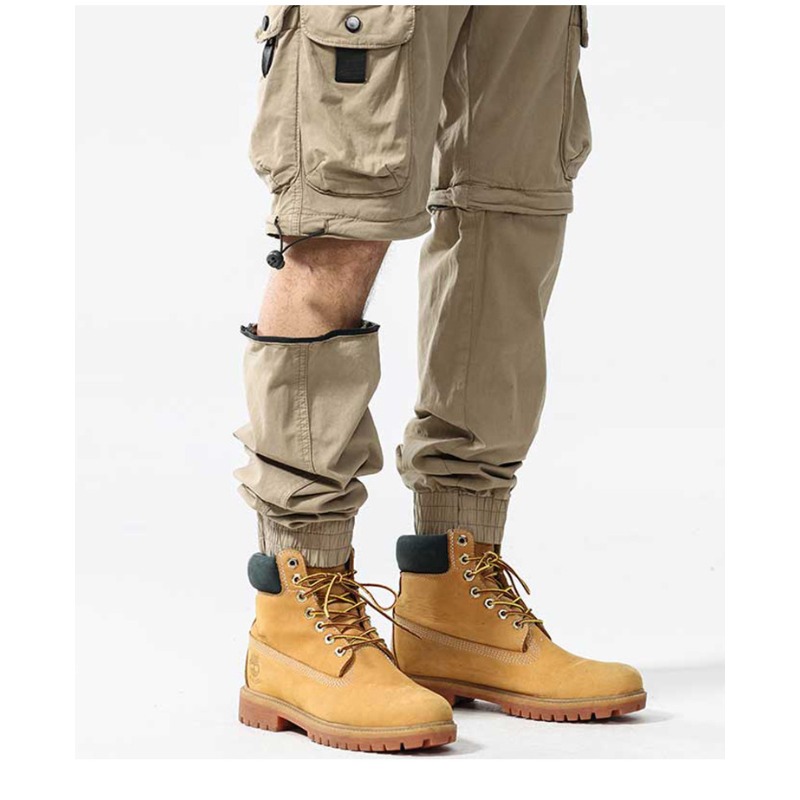 Street Fashion Style Male - Nieuwe Mode Mannen Afneembare Broekbenen Trendy