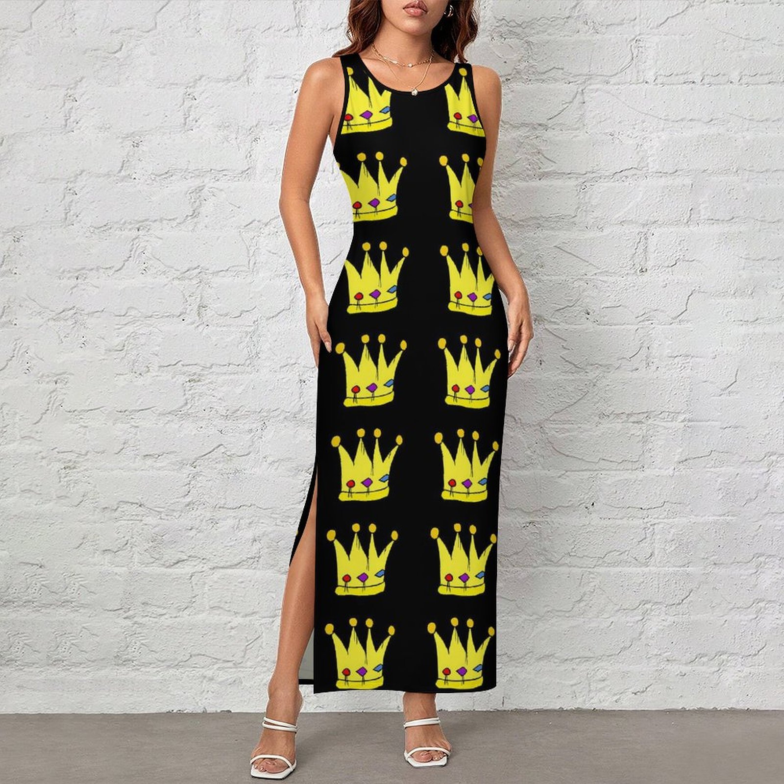 Queen Street Fashion - Dames Bodycon Jurk Nachtclub Koning En