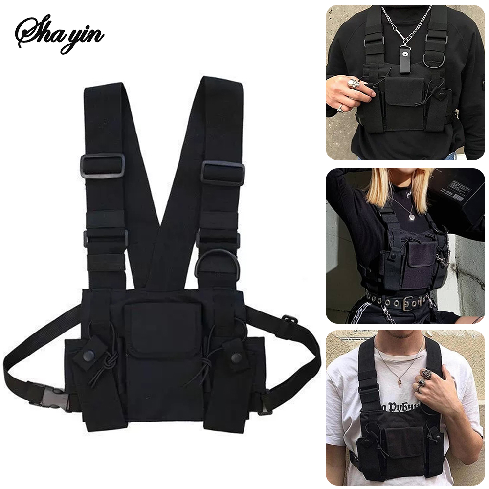 Street Fashion Types - Functionele tactische borsttas voor dames Mode