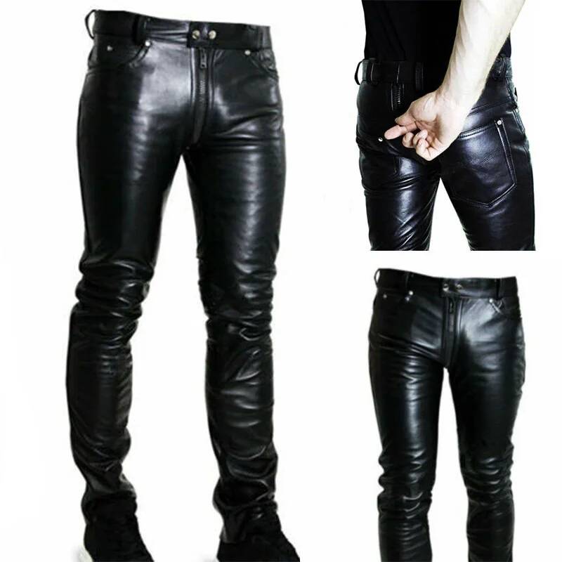 Queen Street Fashion - Heren Kleur 2024 PU Nieuwe Rits