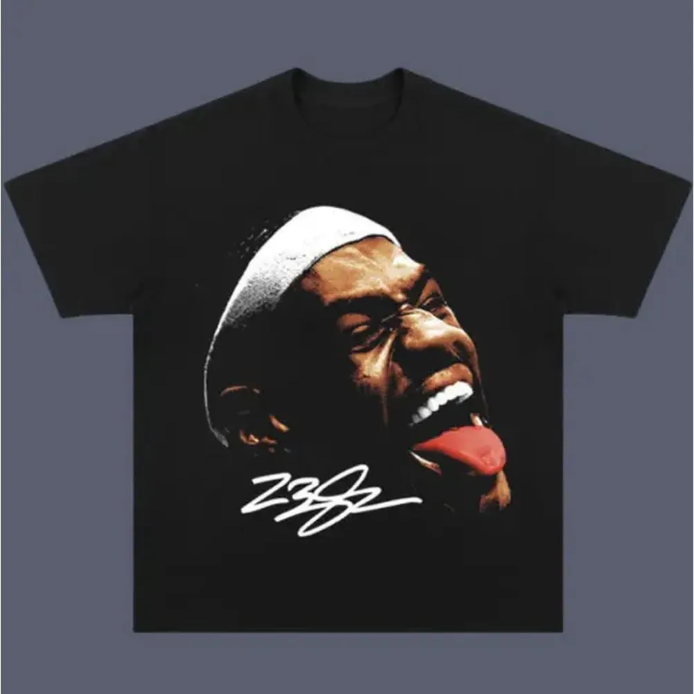 Street Fashion Magazine - Retro Lebron James Vintage T-shirt, Lebron