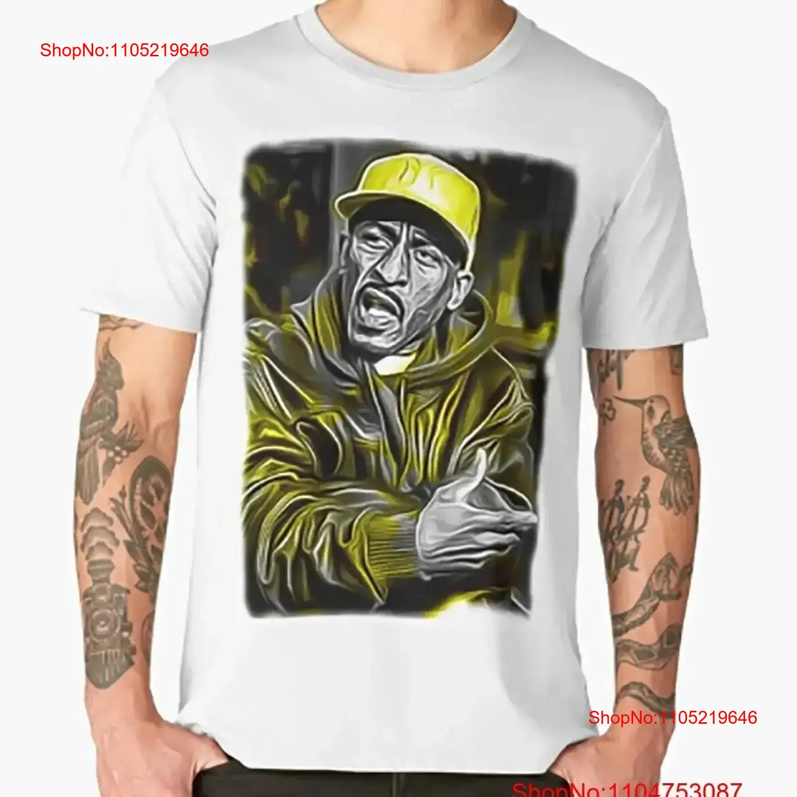 Street Fashion Types - rakim T-shirt rapper klassieke rap hiphop