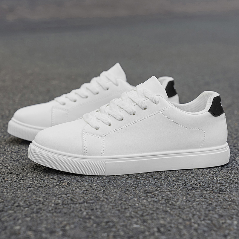 Mesh Top Layering - Lage leren casual sneakers voor heren