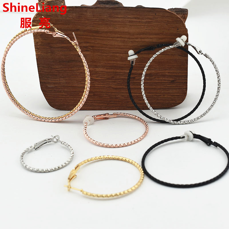 Street Fashion Earrings - Clip-on oorbellen voor dames Dunne cirkel