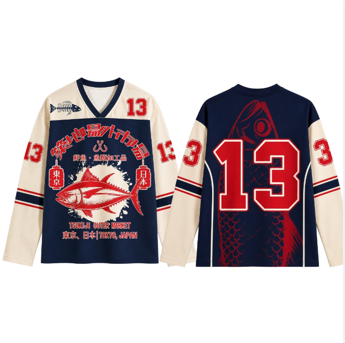 Street Fashion Female - Retro Japanse stijl 3D-geprint T-shirt met