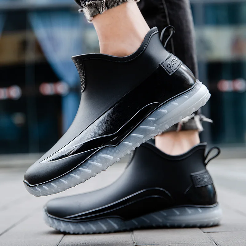 Street Fashion Style Male - Herenmode Nieuwe Waterdichte Schoenen Outdoor Antislip