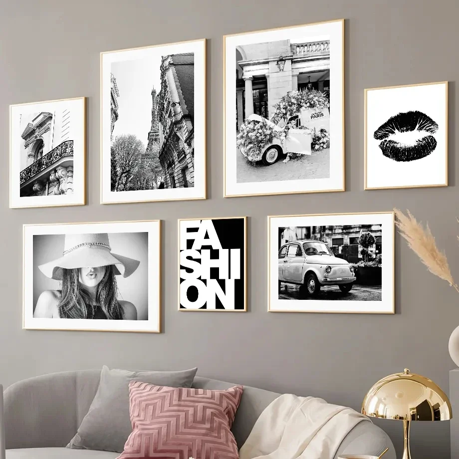 Street Fashion Photographers - Canvas Schilderij Muurkunst Europa Straatfoto Landschap