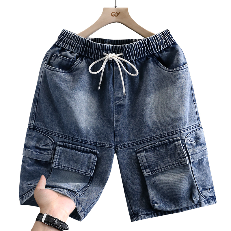Street Fashion Jeans - Cargoshorts voor heren Nieuwe zomermode Dunne
