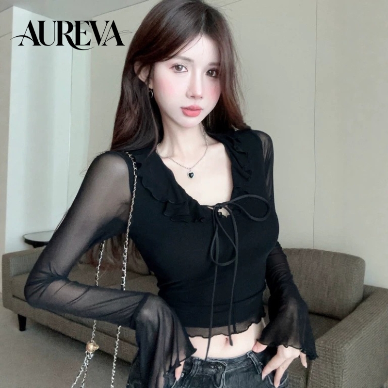Mesh Top Layering - Herfst-winter 2026 Pure Desire Hot Girl