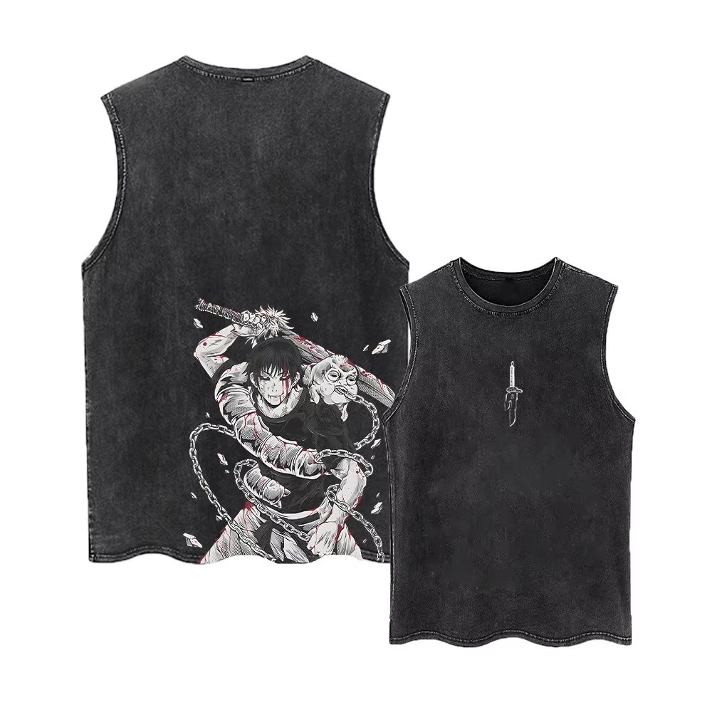 Street Fashion Magazine - 2026 Jujutsu Kaisen Zomer Gym Vest
