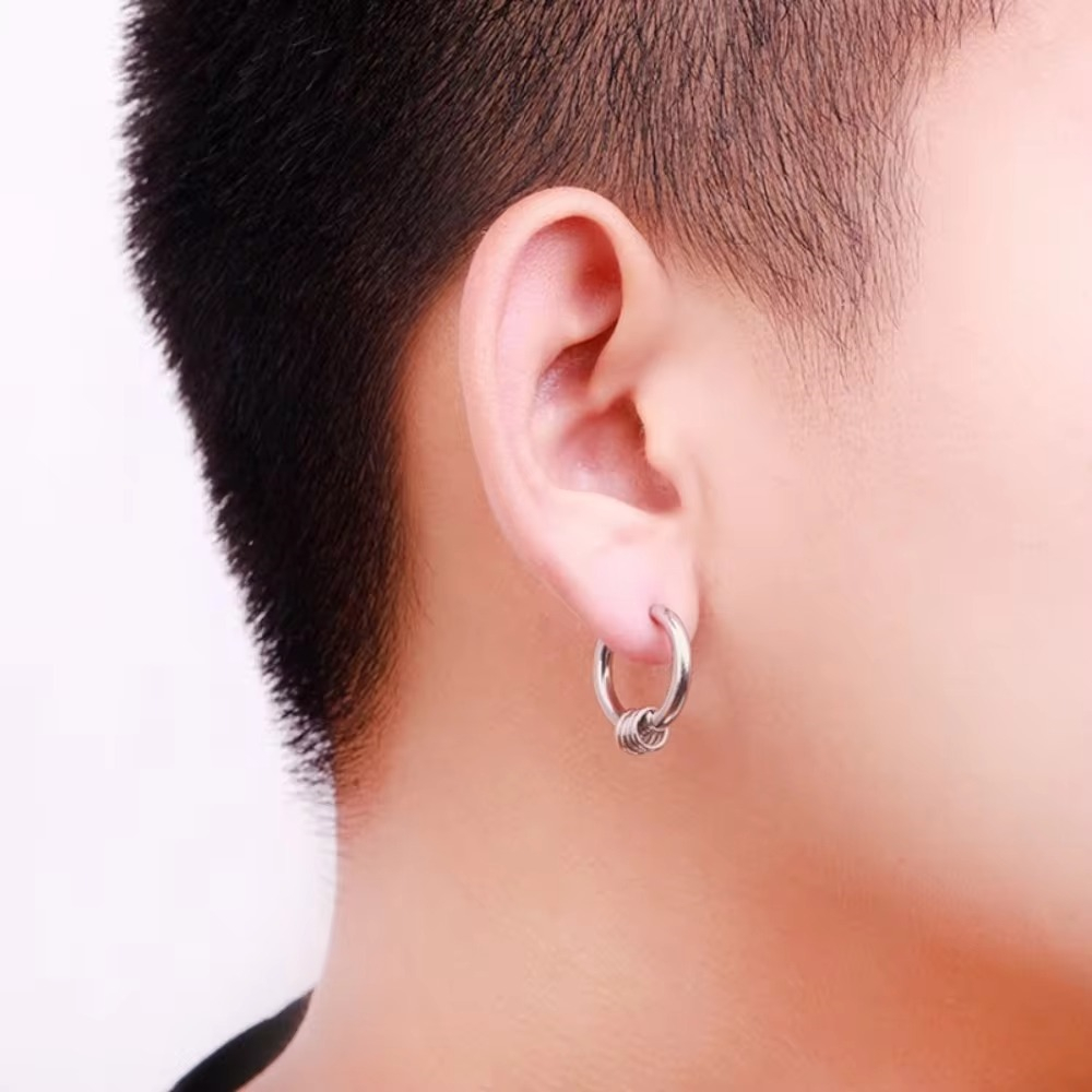 Nieuwe Eenvoudige Mannen En Vr - Street Fashion Earrings recensie en prijs
