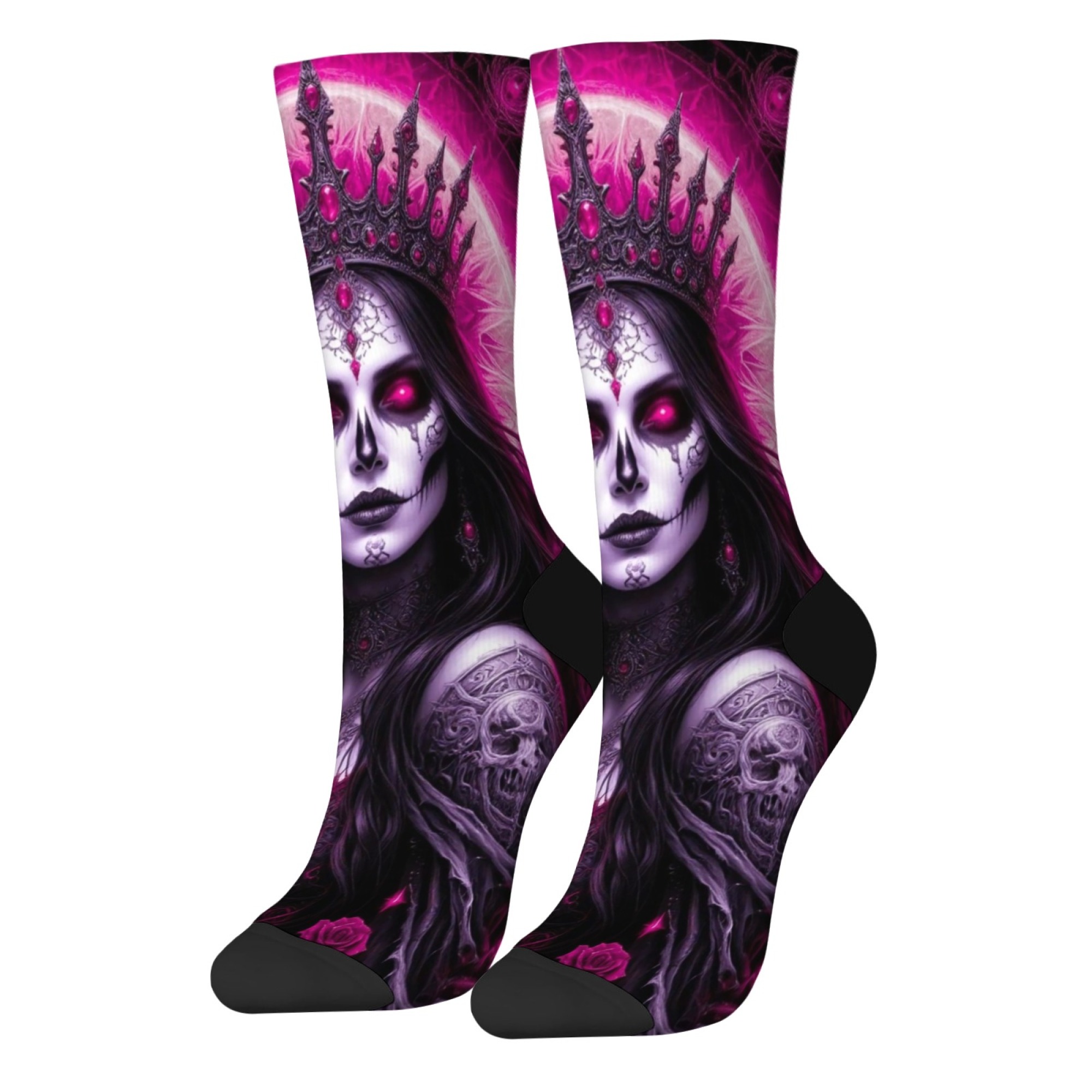 Death Queen Dark Gothic Art So - Queen Street Fashion recensie en prijs