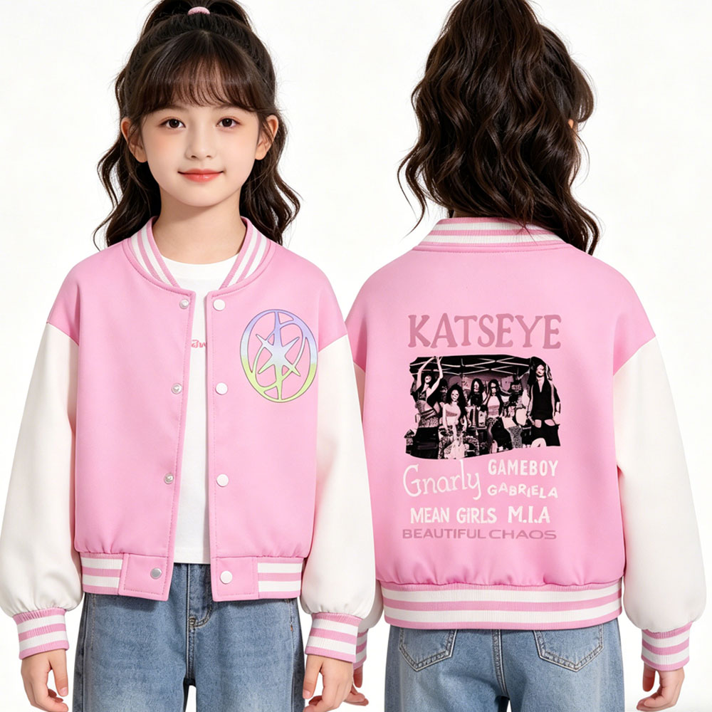 KATSEYE Printing kinder korte  - Street Fashion Kids recensie en prijs