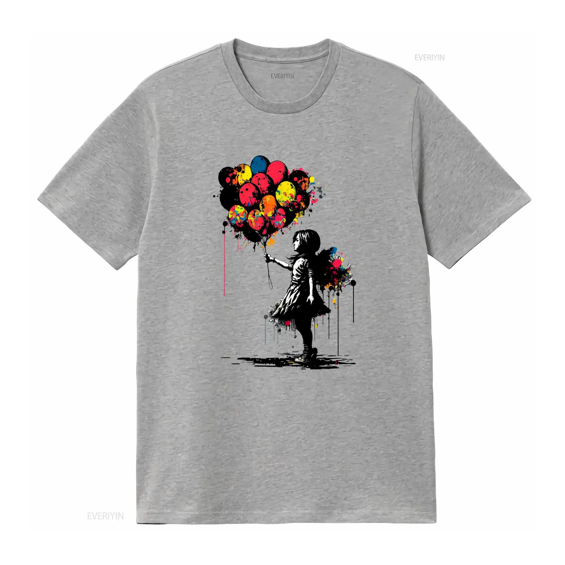 Banksy Peace T-shirt Balloon G - Street Fashion China Girl recensie en prijs