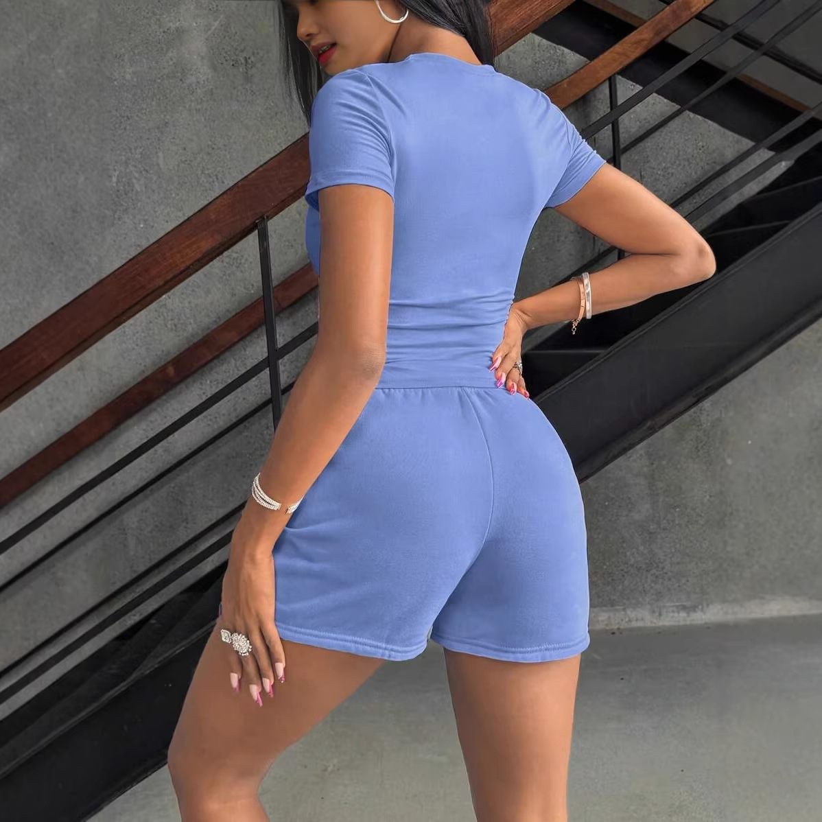 Mode Dames 2-delig Slim Fit Ko - Street Fashion China Girl recensie en prijs