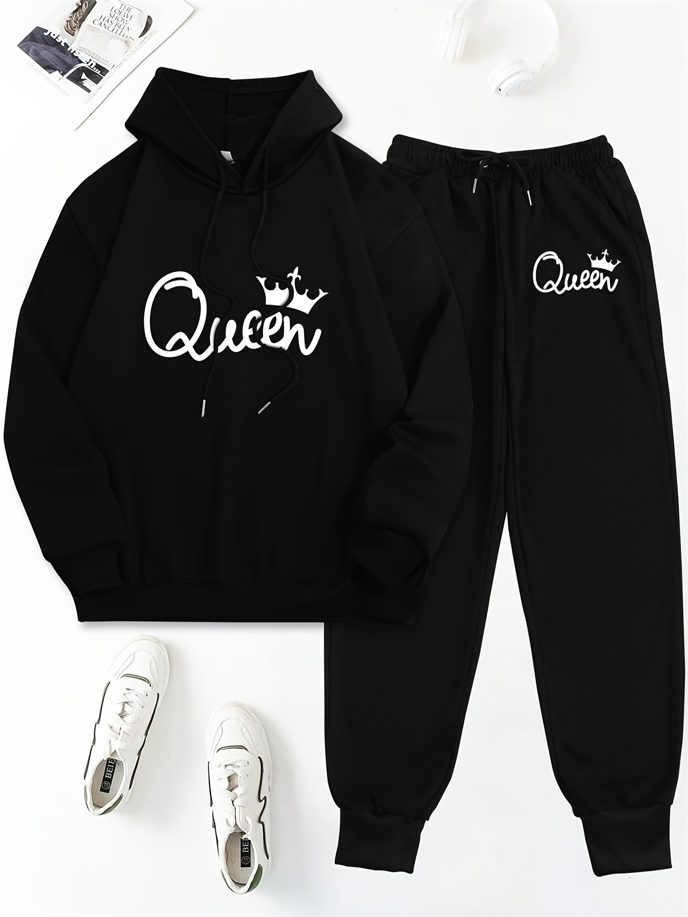 Dames herfst/winter hoodie + s - Queen Street Fashion recensie en prijs