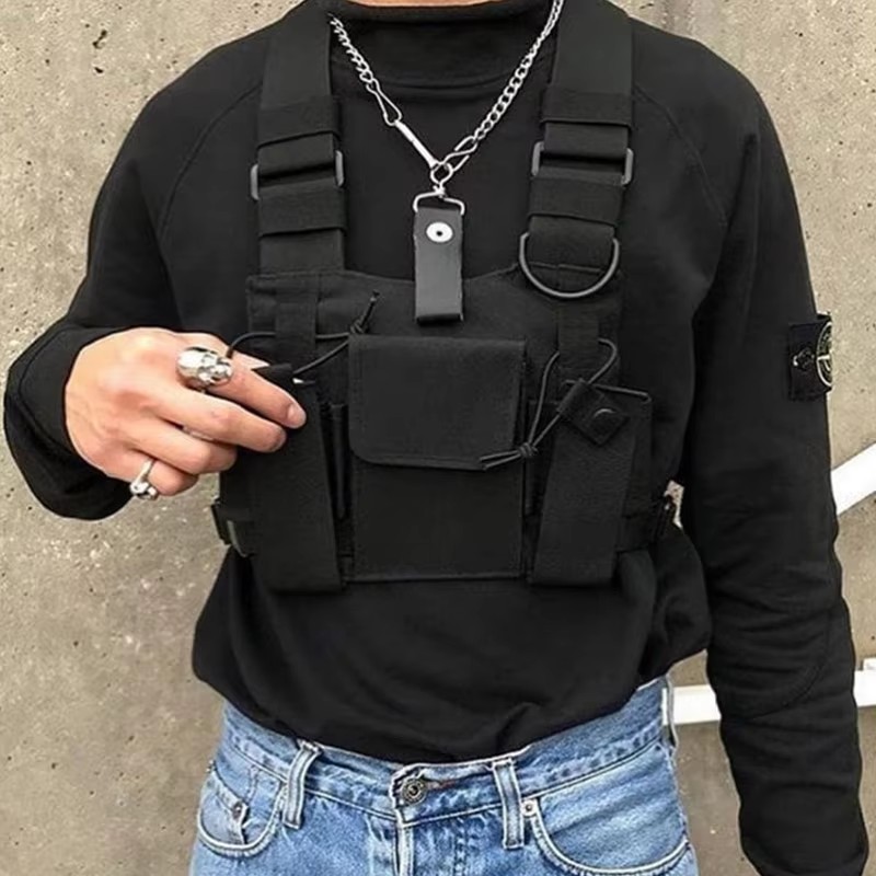 Functionele tactische borsttas - Street Fashion Types recensie en prijs