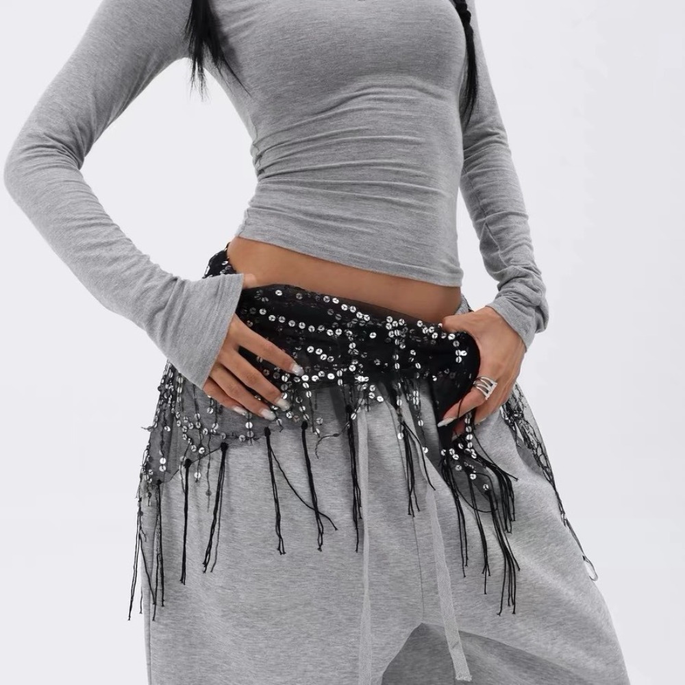 Pailletten buikdansriem met kw - Street Fashion India recensie en prijs