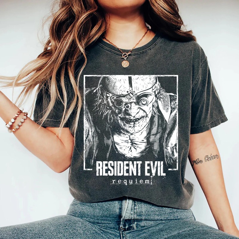Retro Resident Evil 9 Requiem  - Street Fashion Style Male recensie en prijs