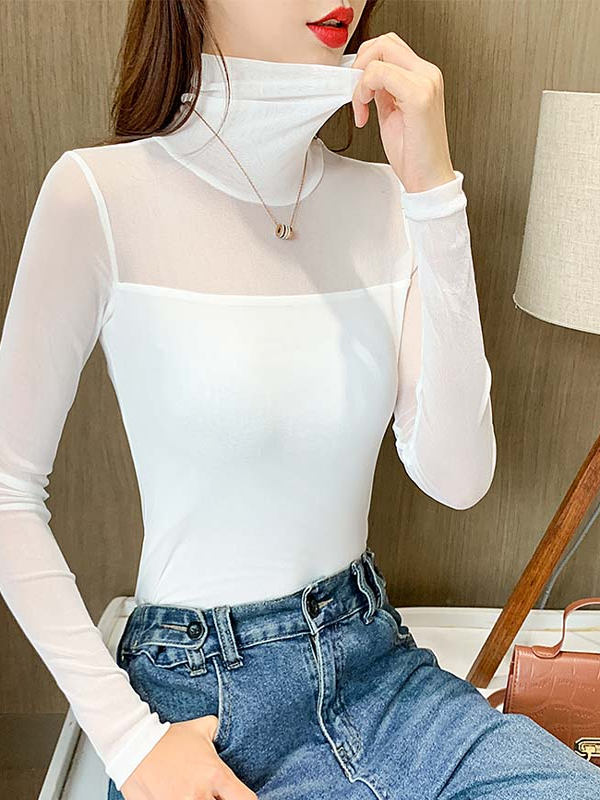 Lente 2025 Dames Elastische Ka - Mesh Top Layering recensie en prijs