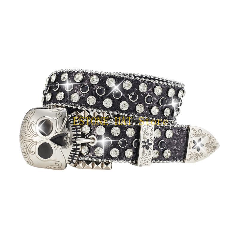 49MF Punk Schedel Gesp Riem vo - Street Fashion Reference recensie en prijs