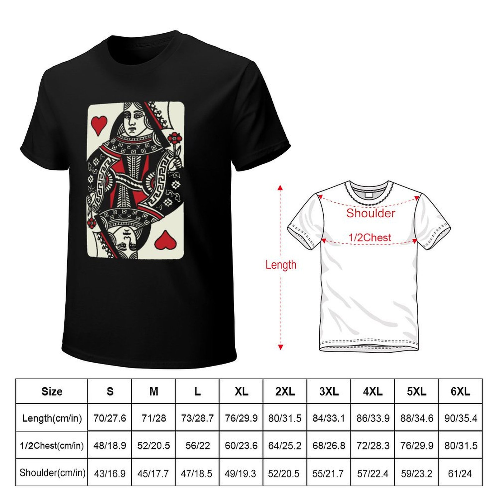 Queen of Hearts T-shirt Street - Queen Street Fashion recensie en prijs