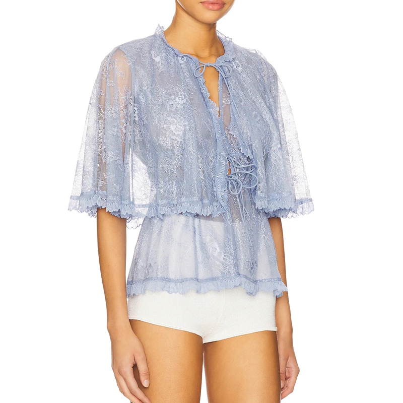 Elegante damesblouse van doors - Mesh Top Layering recensie en prijs