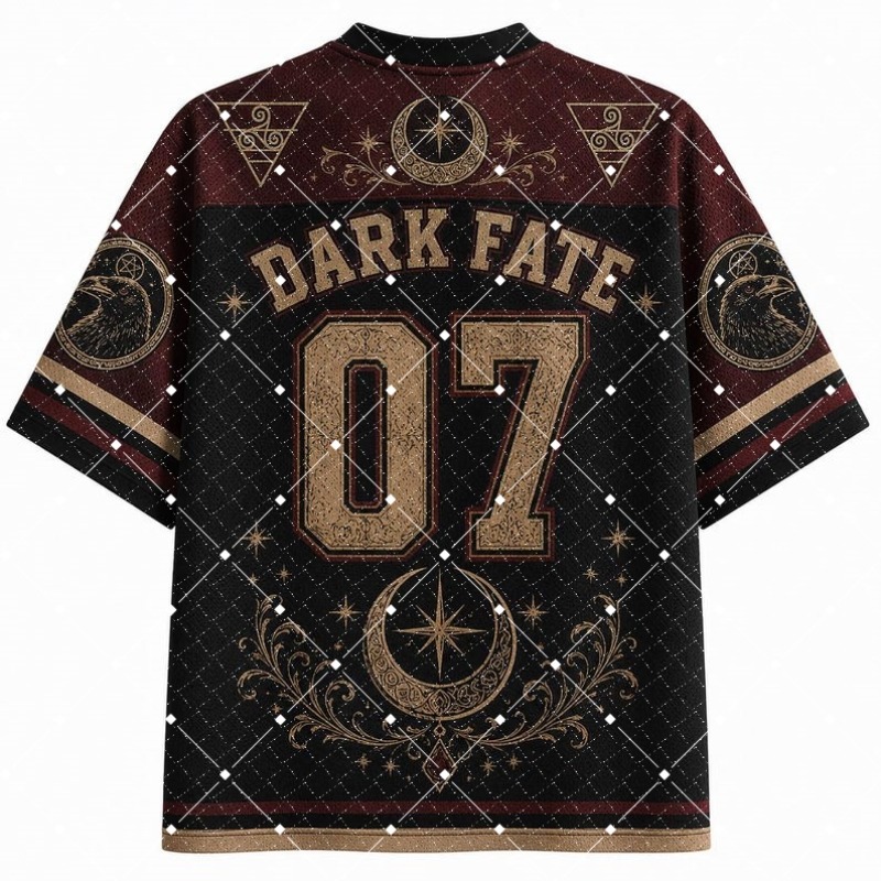 Dark Fate Witch Raven Print V- - Street Fashion Types recensie en prijs