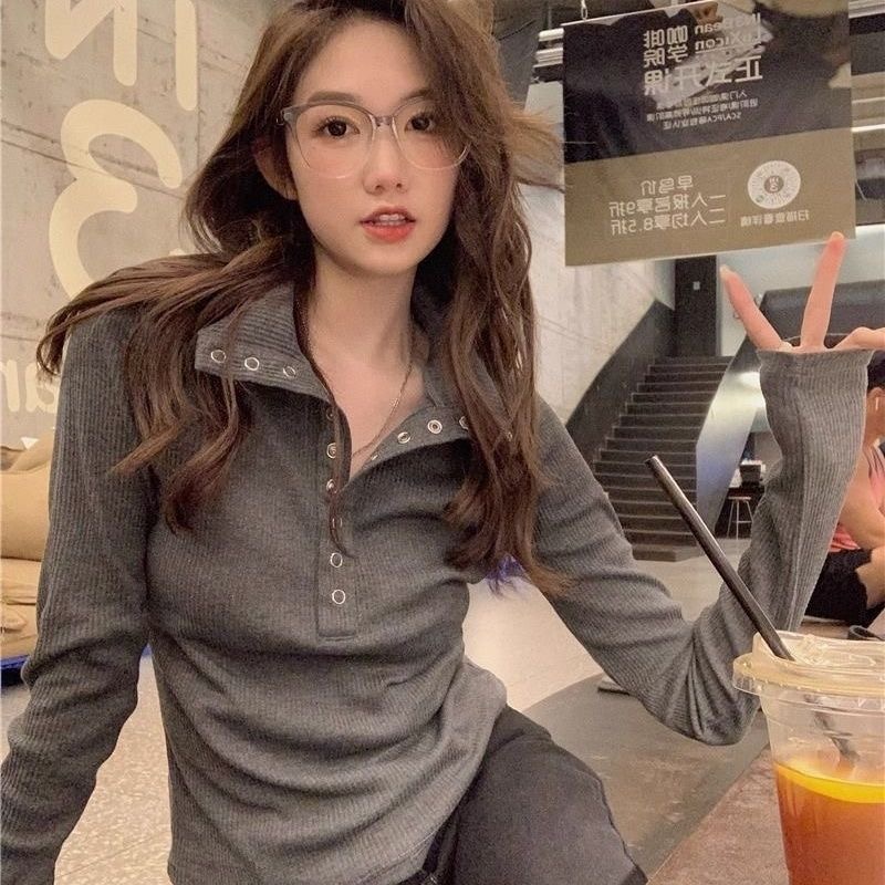 Vrouwen Mode Slanke Shirts Met - Street Fashion China Girl recensie en prijs