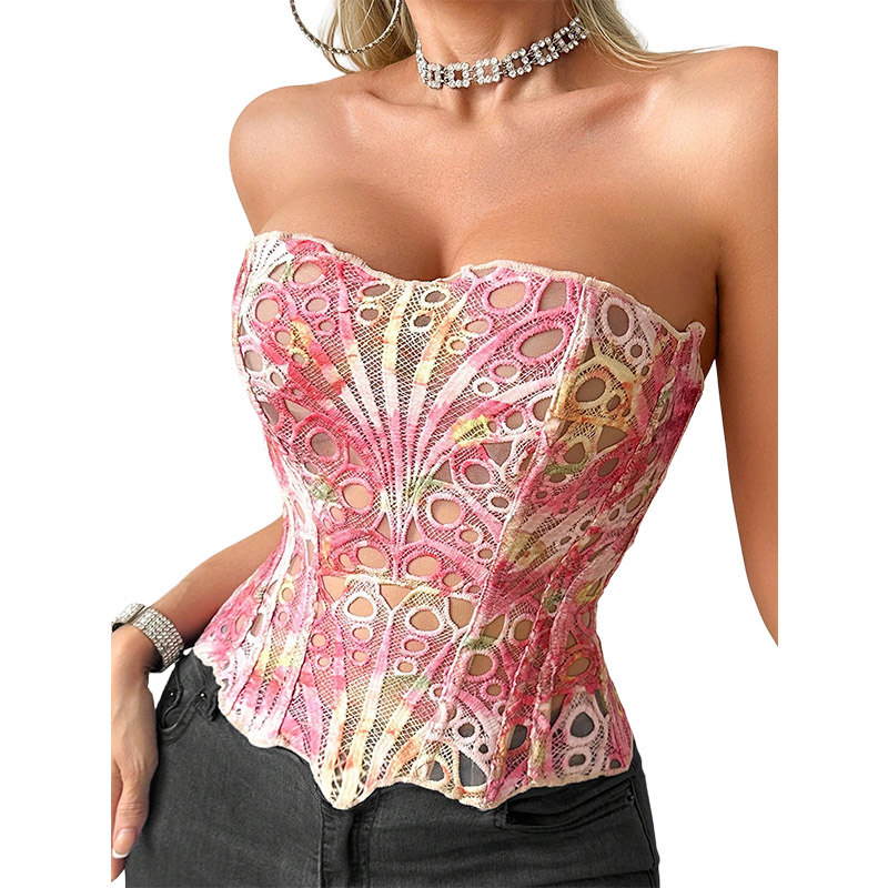 Sexy Bone Garment Corset Sheer - Mesh Top Layering recensie en prijs