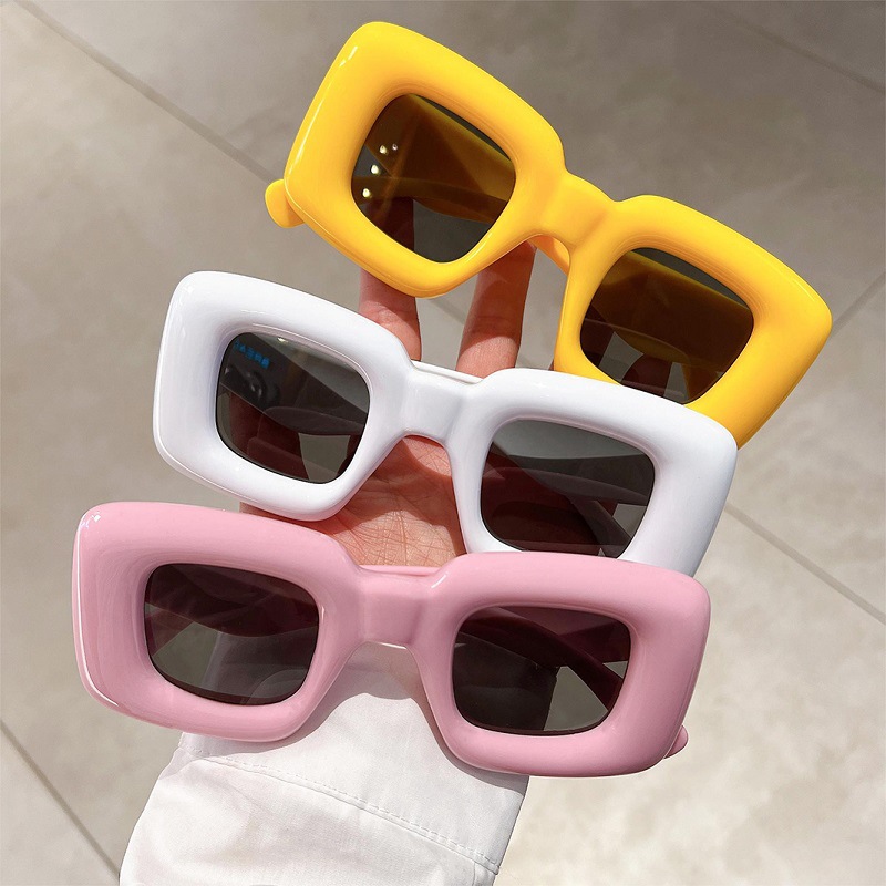 Nieuwe Dames Vierkante Zonnebr - Street Fashion Photo recensie en prijs
