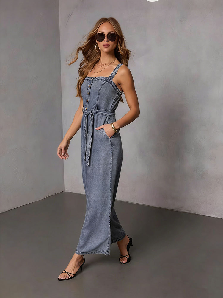 Zomer Vintage Dames Denim Jump - Street Fashion Jeans recensie en prijs