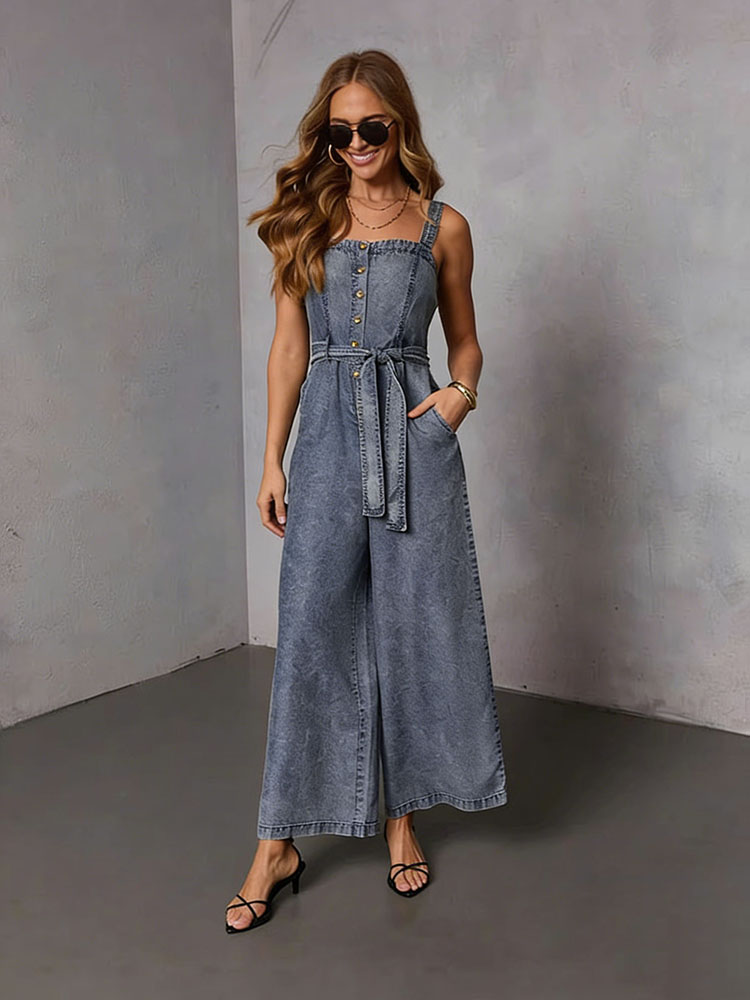 Zomer Vintage Dames Denim Jump - Street Fashion Jeans recensie en prijs