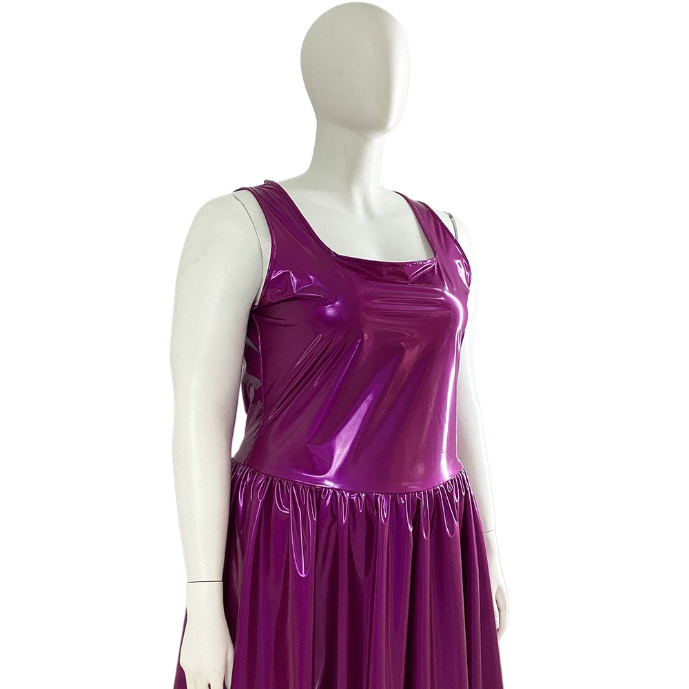 Dames PVC tankjurk, mouwloze p - Queen Street Fashion recensie en prijs