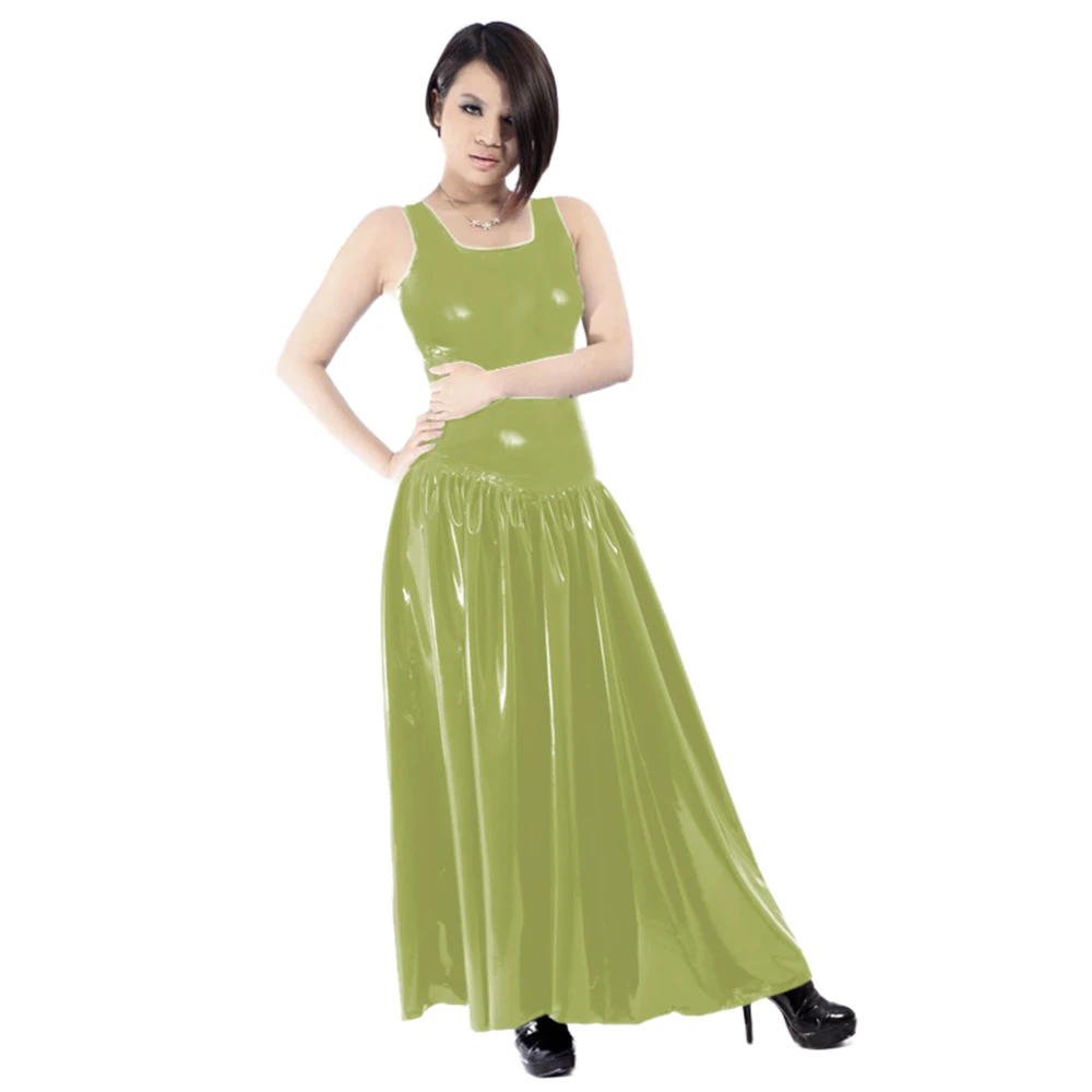 Dames PVC tankjurk, mouwloze p - Queen Street Fashion recensie en prijs