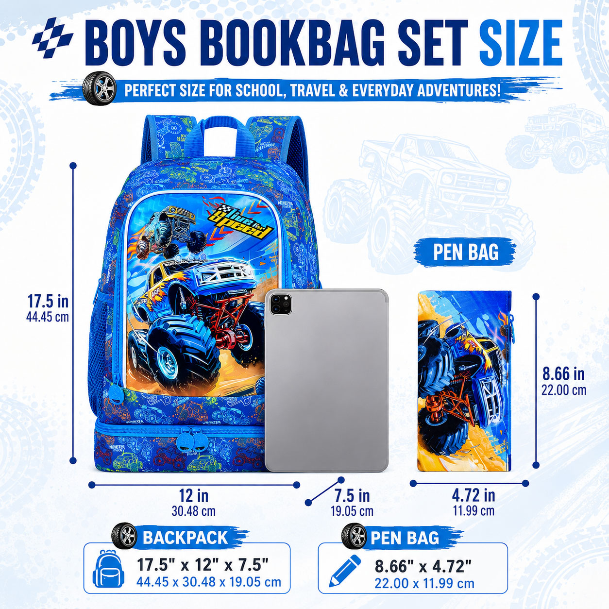2-in-1 Kinderrugzakset, stevig - Street Fashion Kids recensie en prijs