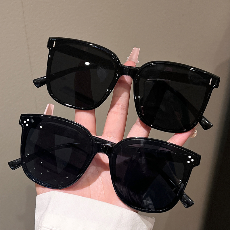 Heren luxe zwarte cat eye zonn - Street Fashion Photo recensie en prijs
