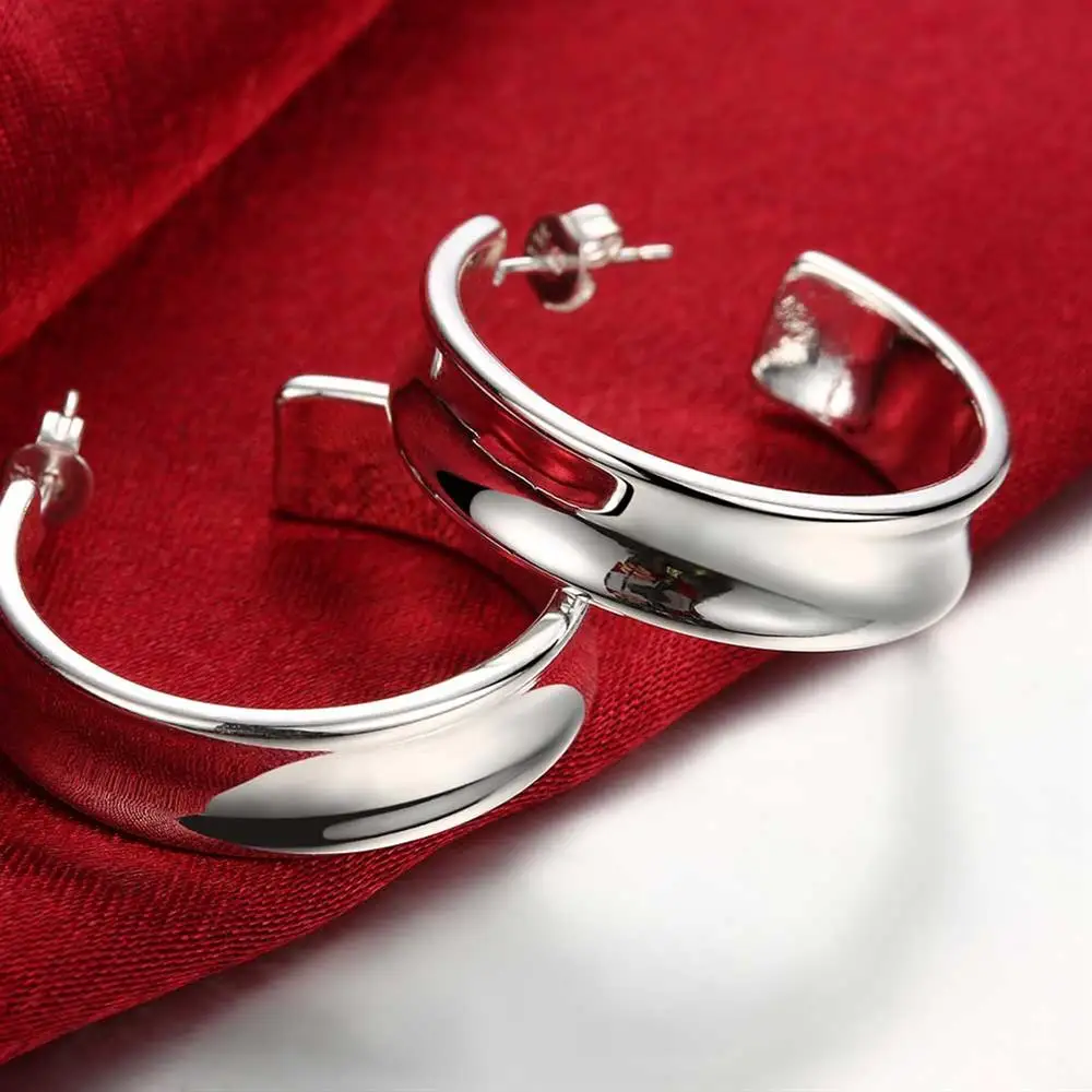 925 sterling zilver mooie stra - Street Fashion Earrings recensie en prijs