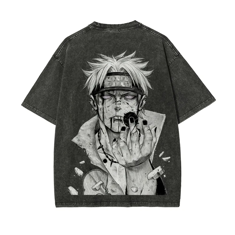 Naruto Pain T-shirt Rinnegan A - Street Fashion Magazine recensie en prijs