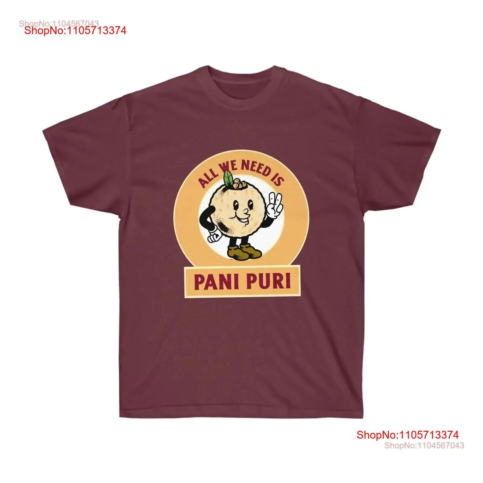 Pani Puri T-shirt Desi Taste o - Street Fashion India recensie en prijs