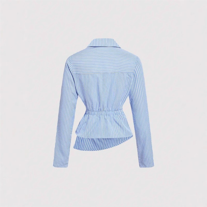 Mode gestreept overhemd voor d - Street Fashion China Girl recensie en prijs
