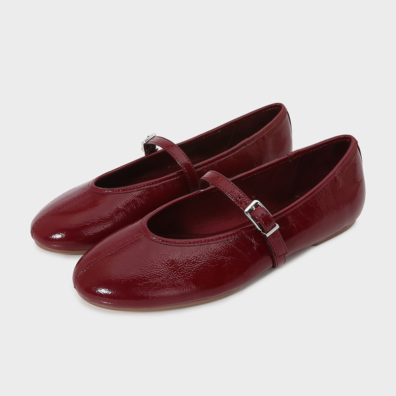 PU-leer Mary Jane Flats voor d - Street Fashion Female recensie en prijs
