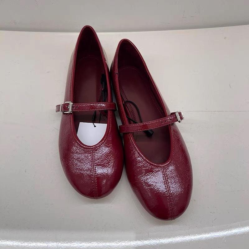 PU-leer Mary Jane Flats voor d - Street Fashion Female recensie en prijs