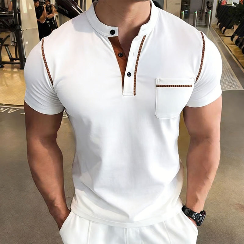 Nieuwe zomer heren golfpoloshi - Street Fashion Style recensie en prijs